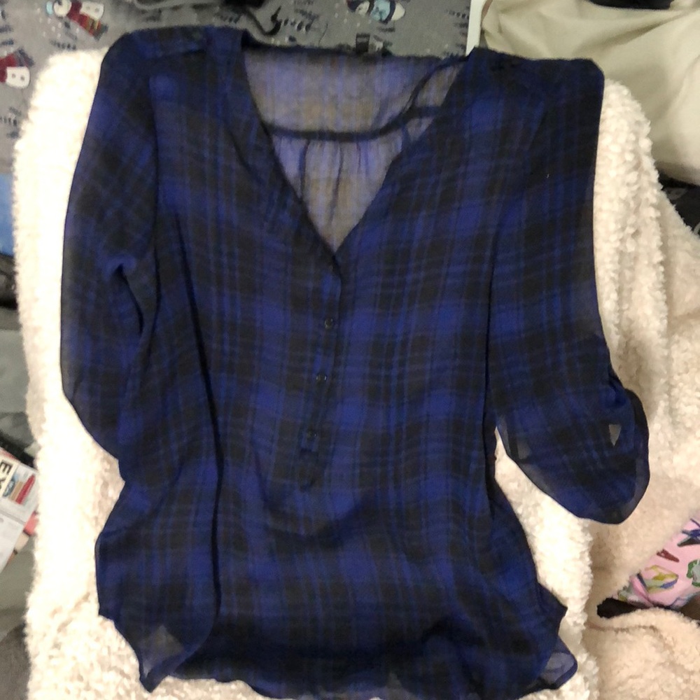 Blue blouse